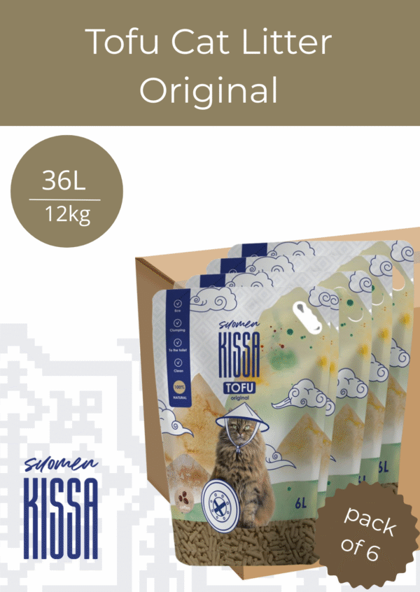 Наполнитель для кошек Suomen Kissa Тофу Original, 6 л - Image 2