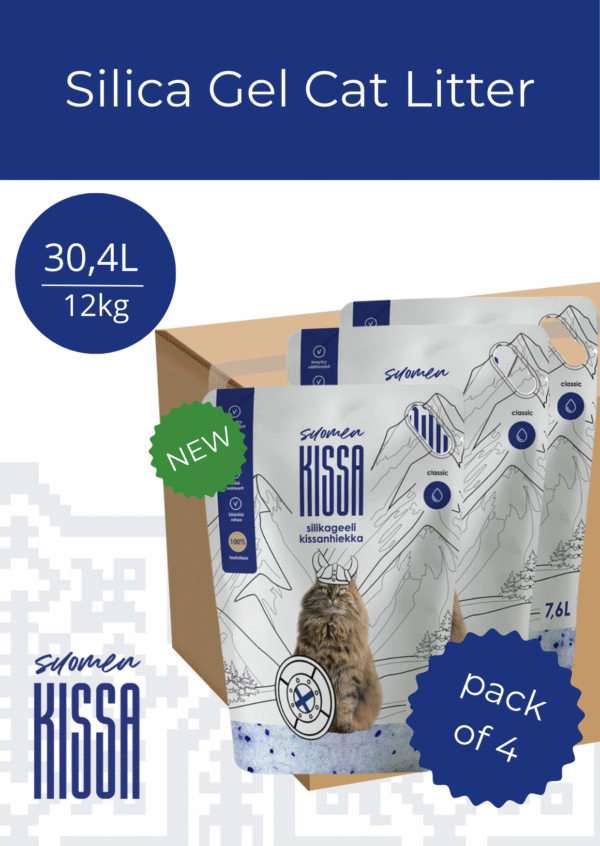 Suomen Kissa силикагелевый наполнитель 7.6L/3.0KG - Image 2